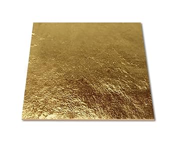 金箔立体芸術絵　金箔カード 金製品 Amazon | 純金箔 金箔 工芸用 4号色 10枚 日本製の金箔 金沢